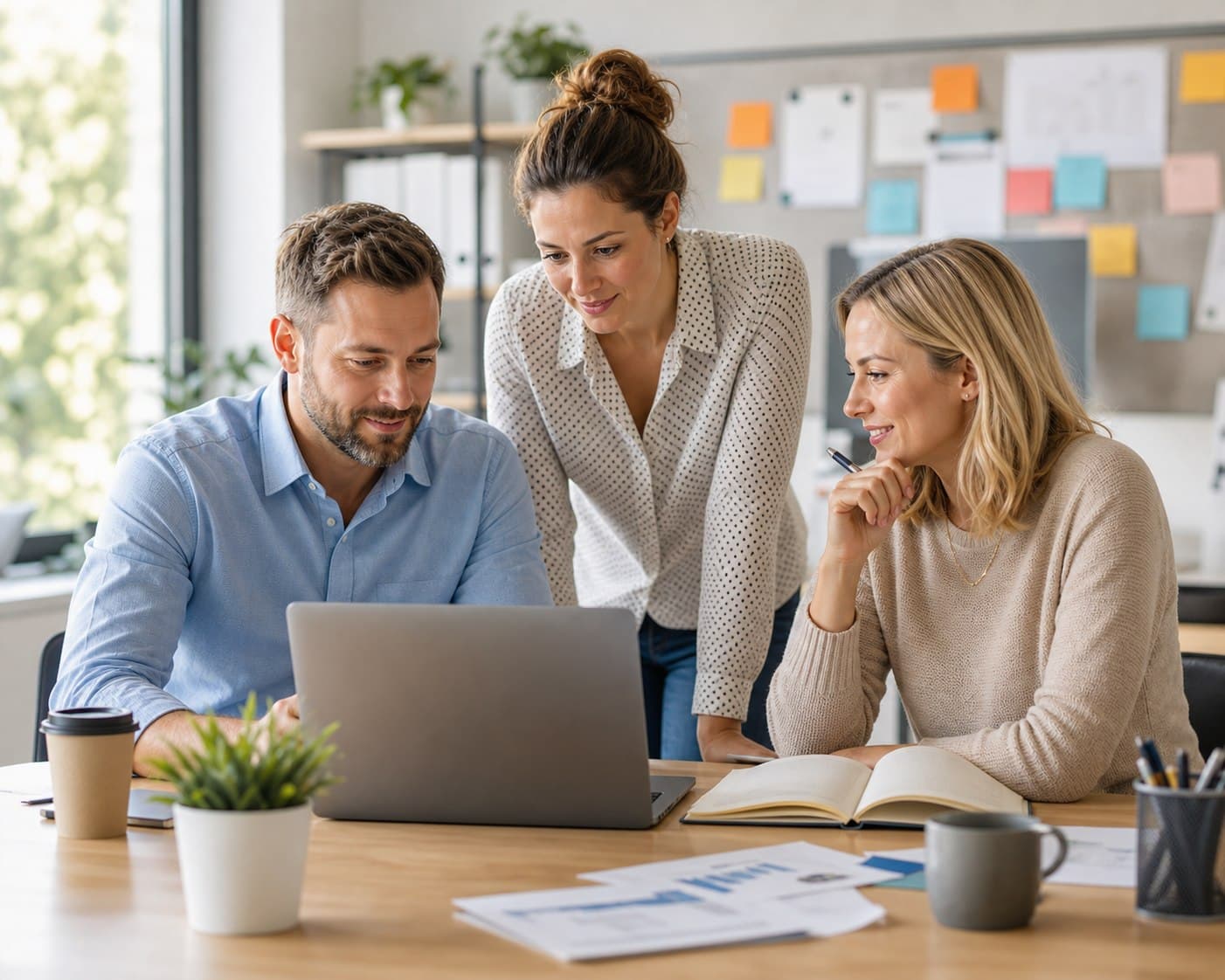 Team working with LocalLeadSeeker